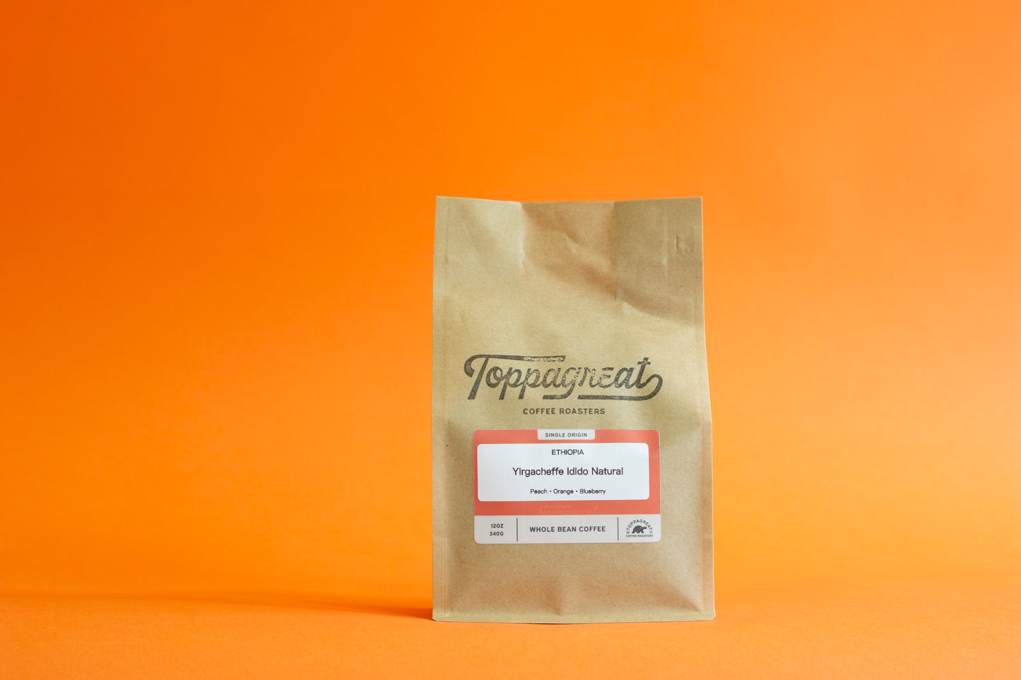Ethiopia Yirgacheffe Idido Natural - Coffee Single Origin - 12oz - Center