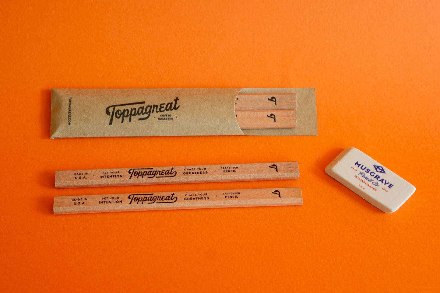 Toppagreat x Musgrave Carpenter Pencil 2-Pack