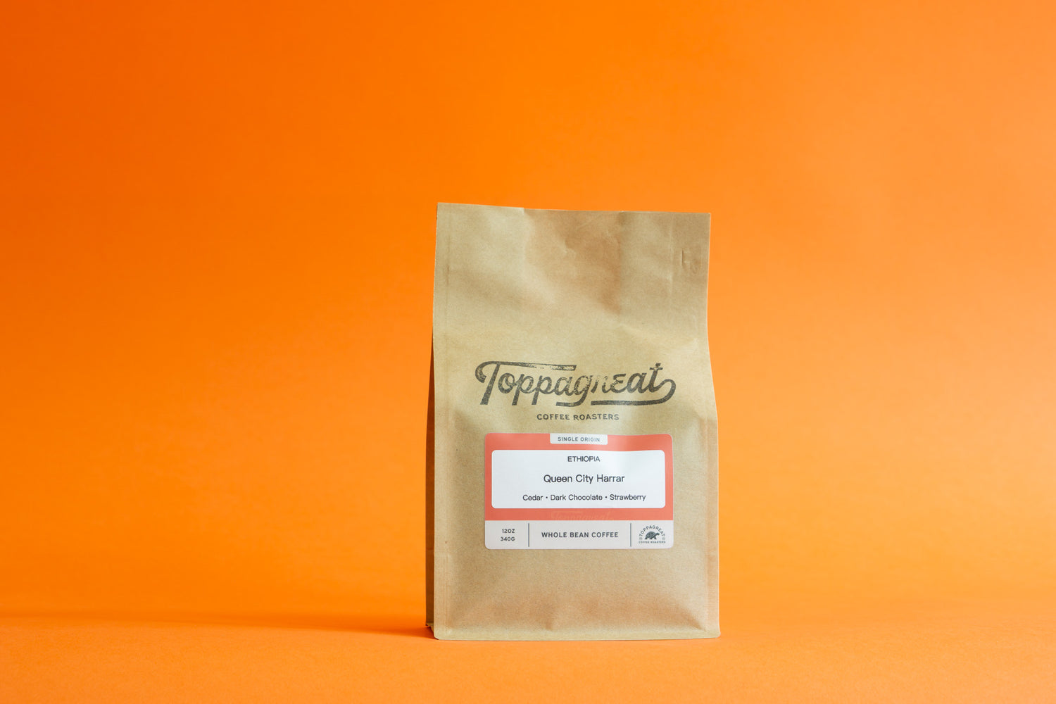 Ethiopia Queen City Harrar - Coffee Single Origin - 12oz - Center